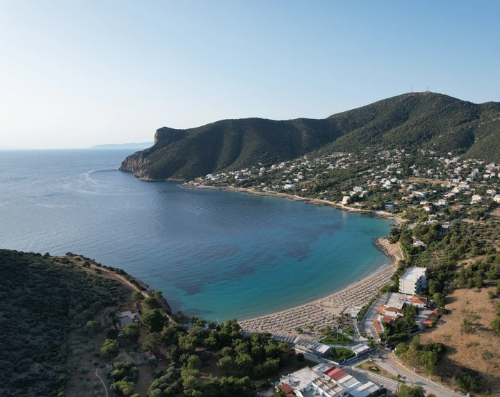Porto Rafti coastline